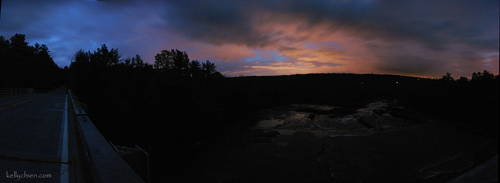 this-is-new-york.com Night sky over the Esopus Creek below the Ashokan Reservoir photo by Kelly Chien