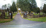this-is-new-york.com Main entrance of the Locust Hill Cemetery in Hobart NY photo by Kelly Chien