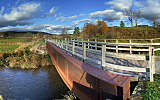 this-is-new-york.com Small Delaware & Ulster railroad bridge in Hobart NY photo by Kelly Chien